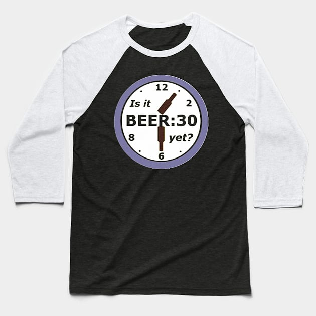 Beer 30 T-Shirt2 Baseball T-Shirt by davidkam